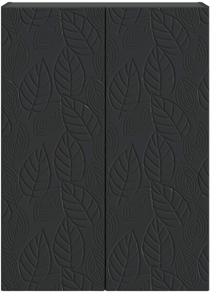 Prie sienos montuojama spinta 66 x 34,5 x 90 cm Juoda