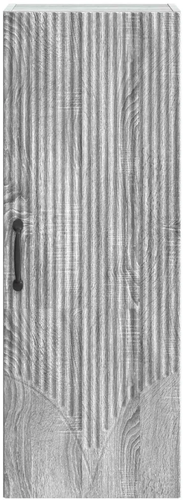 Prie sienos montuojama spinta 33 x 34,5 x 90 cm Pilka Sonoma