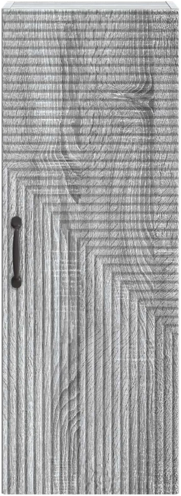 Prie sienos montuojama spinta Pilka Sonoma 33 x 34,5 x 90 cm