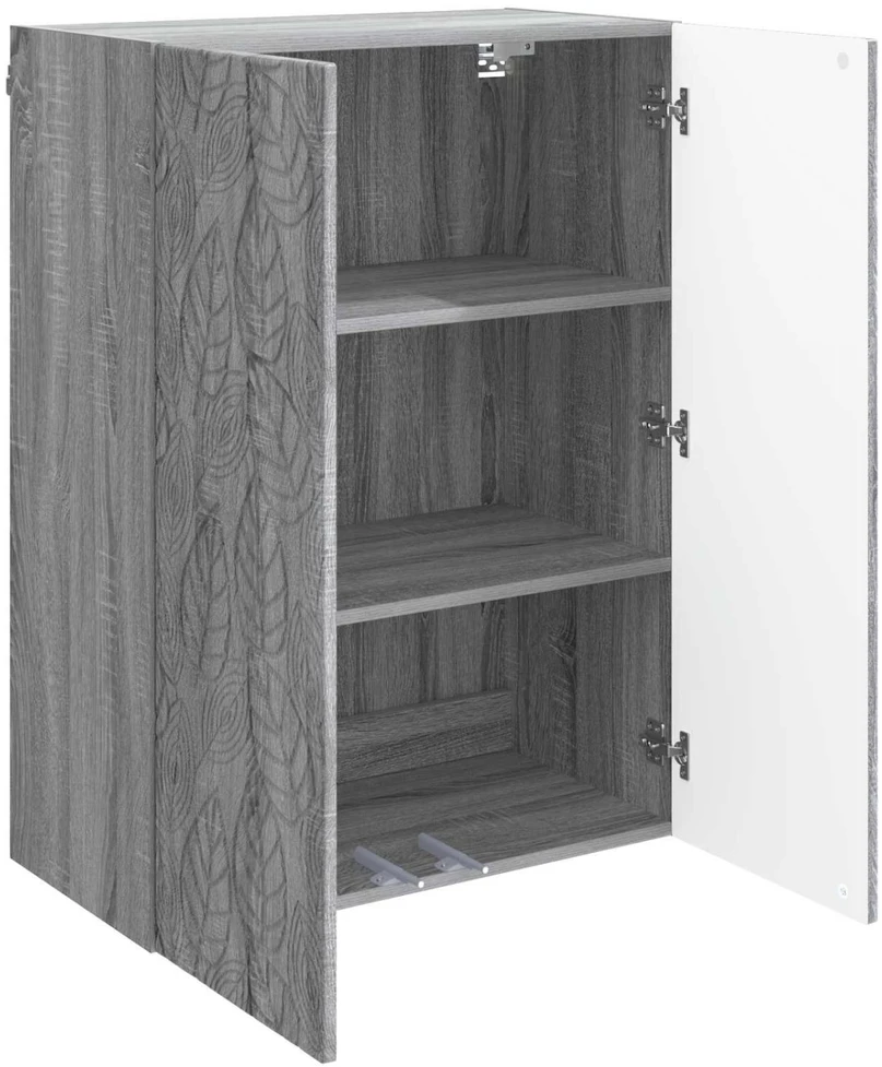 Prie sienos montuojama spinta 66 x 34,5 x 90 cm Pilka Sonoma