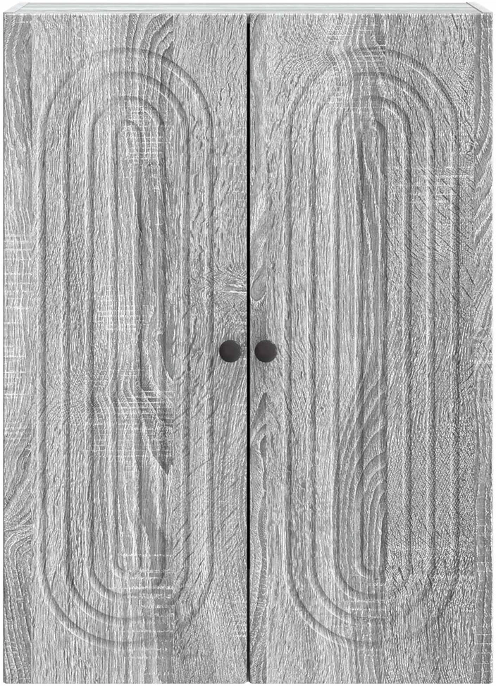 Prie sienos montuojama spinta Pilka Sonoma 66 x 34,5 x 90 cm