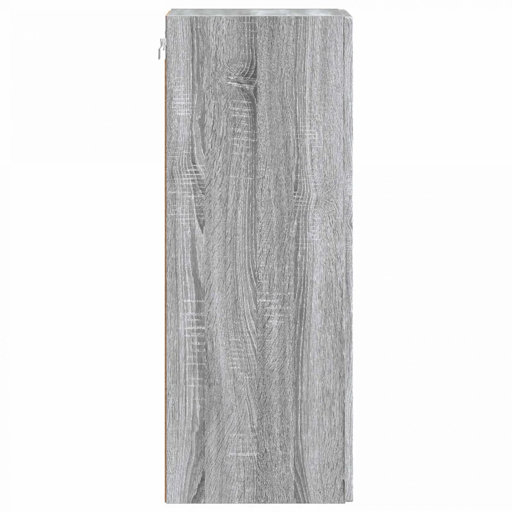 Prie sienos montuojama spinta 33 x 34,5 x 90 cm Pilka Sonoma