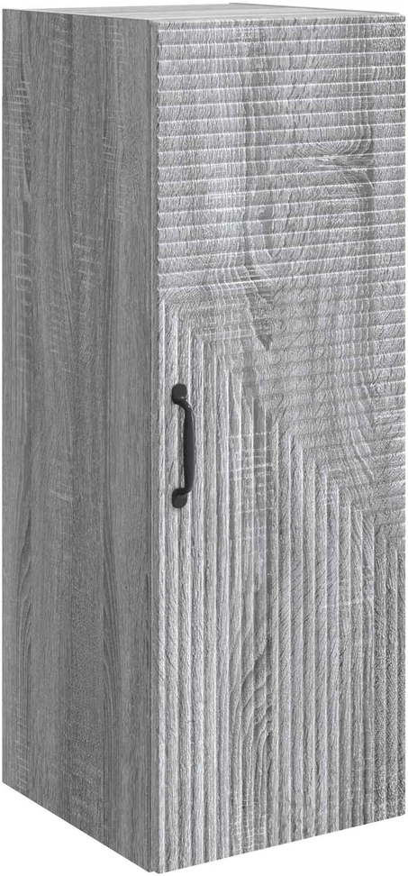 Prie sienos montuojama spinta Pilka Sonoma 33 x 34,5 x 90 cm