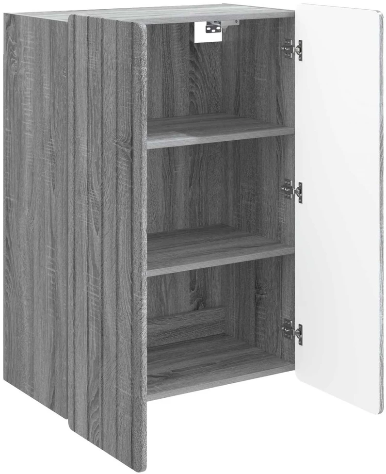 Prie sienos montuojama spinta Pilka Sonoma 66 x 34,5 x 92 cm