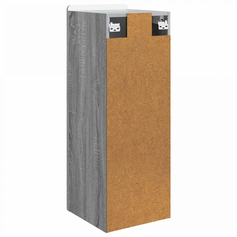 Prie sienos montuojama spinta Pilka Sonoma 33 x 34,5 x 94 cm