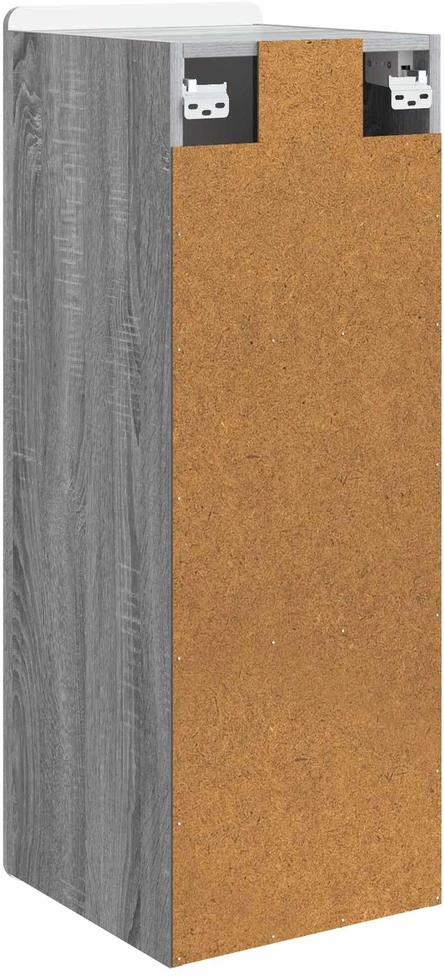 Prie sienos montuojama spinta Pilka Sonoma 33 x 34,5 x 94 cm