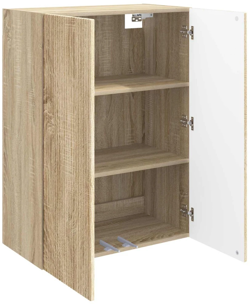 Prie sienos montuojama spinta 66 x 34,5 x 90 cm Sonoma ąžuolas