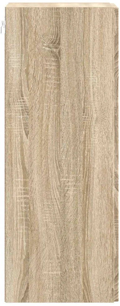 Prie sienos montuojama spinta 33 x 34,5 x 90 cm Sonoma ąžuolas
