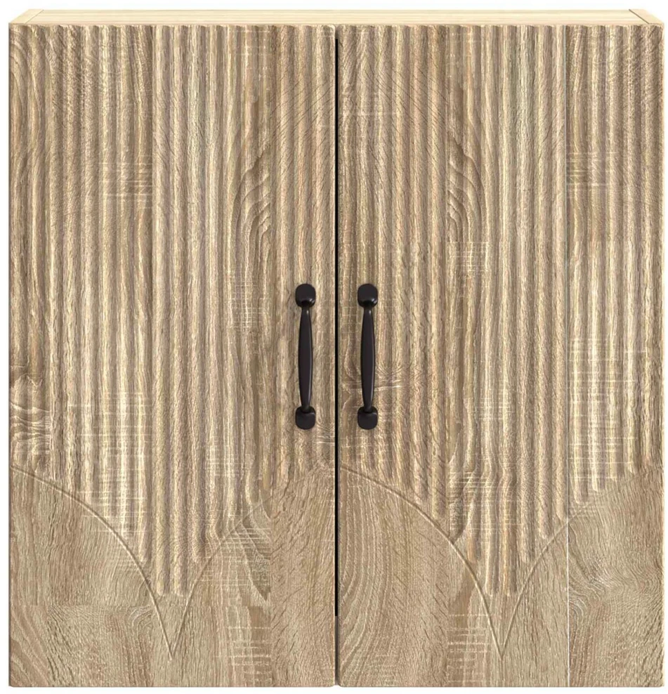 Prie sienos montuojama spinta 59 x 31 x 60 cm Apdirbta mediena