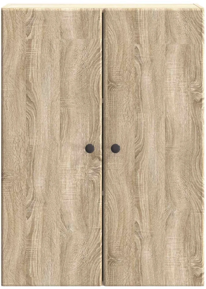 Prie sienos montuojama spinta 66 x 34,5 x 90 cm Sonoma ąžuolas