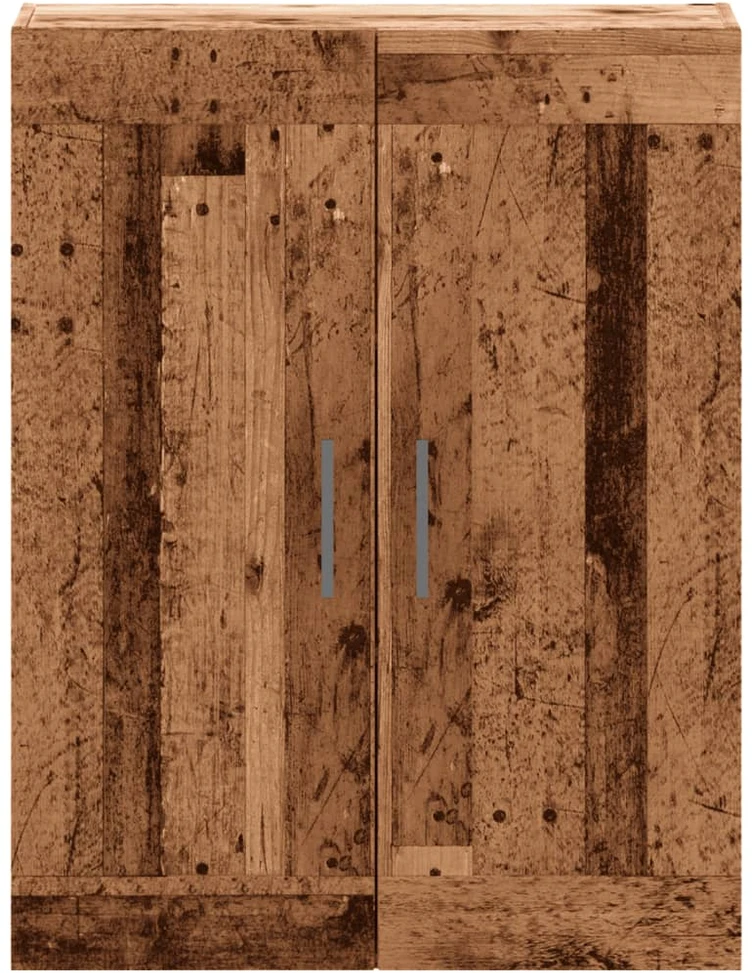 Prie sienos montuojama spintelė, medienos, 69,5x34x90cm