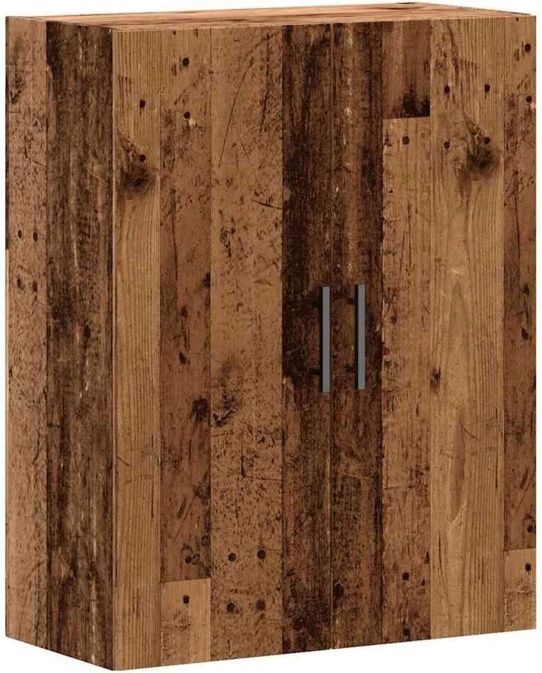 Prie sienos montuojama spintelė, medienos, 69,5x34x90cm
