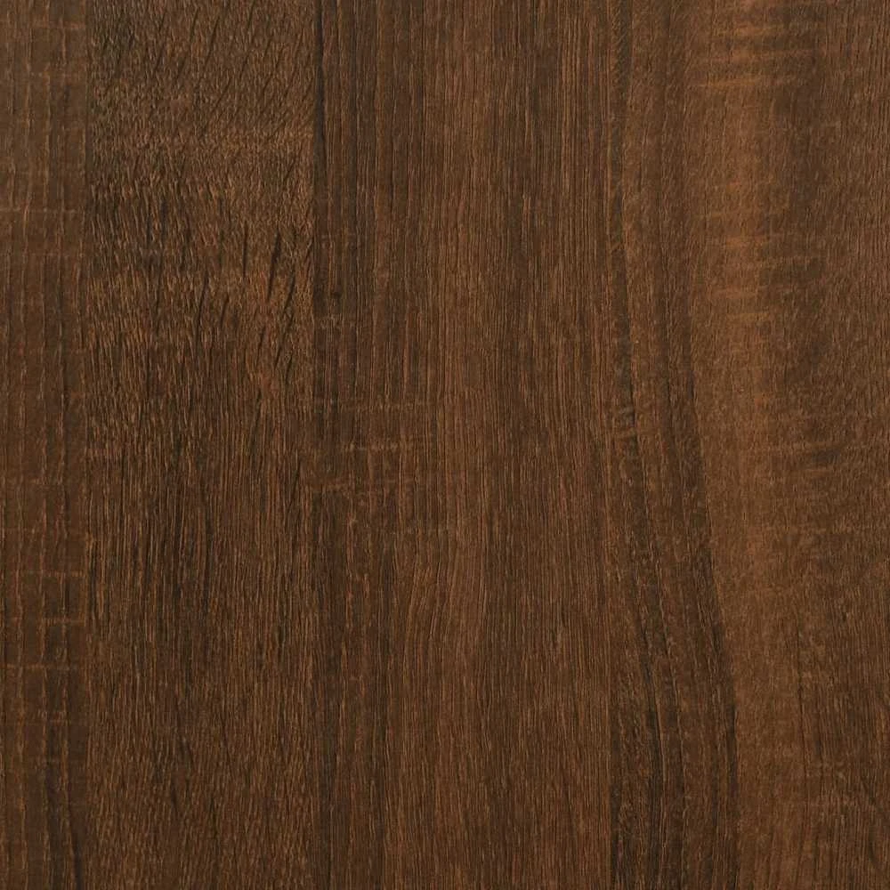 Prie sienos montuojama spintelė, ruda ąžuolo, 69,5x34x90cm