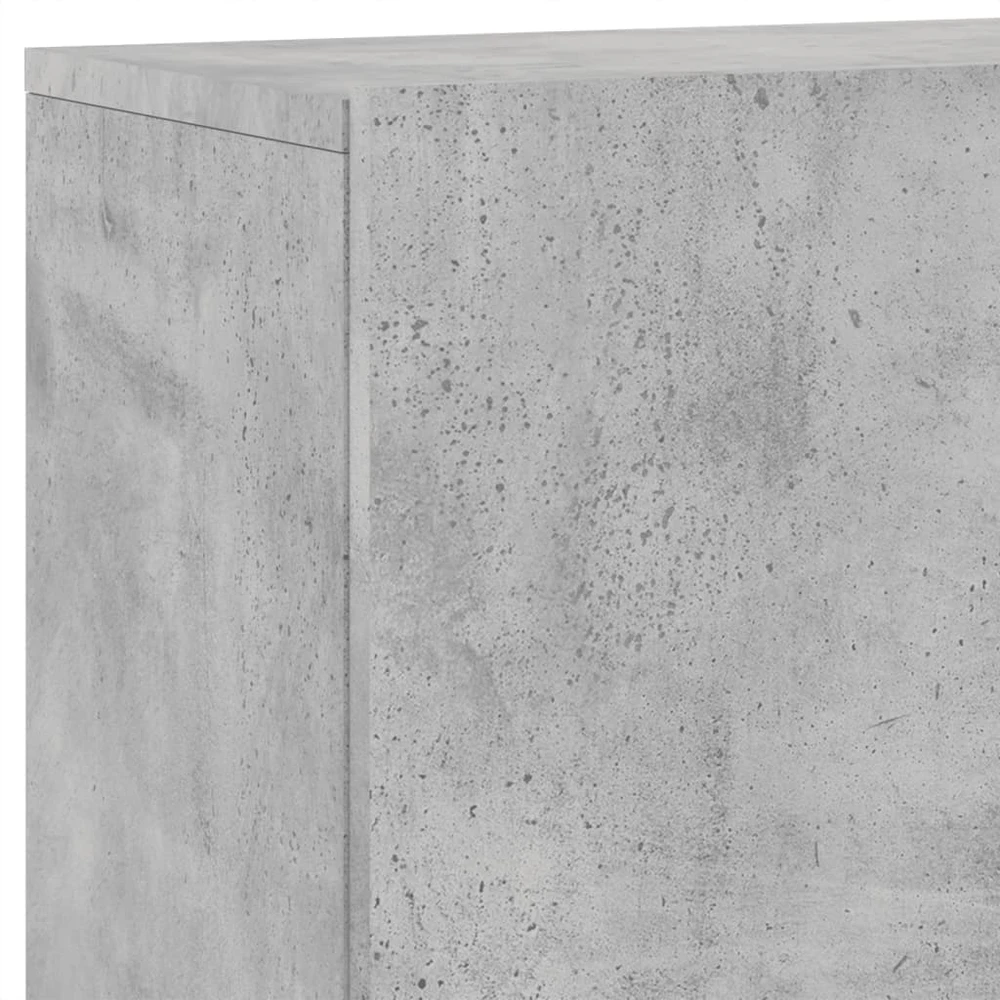 TV staliukas Prie sienos montuojama TV spintelė, betono pilka, 100x30x41cm
