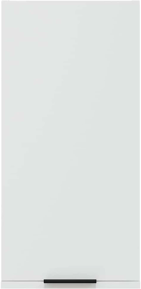 Prie sienos montuojama vonios spintelė, balta, 32x20x67cm