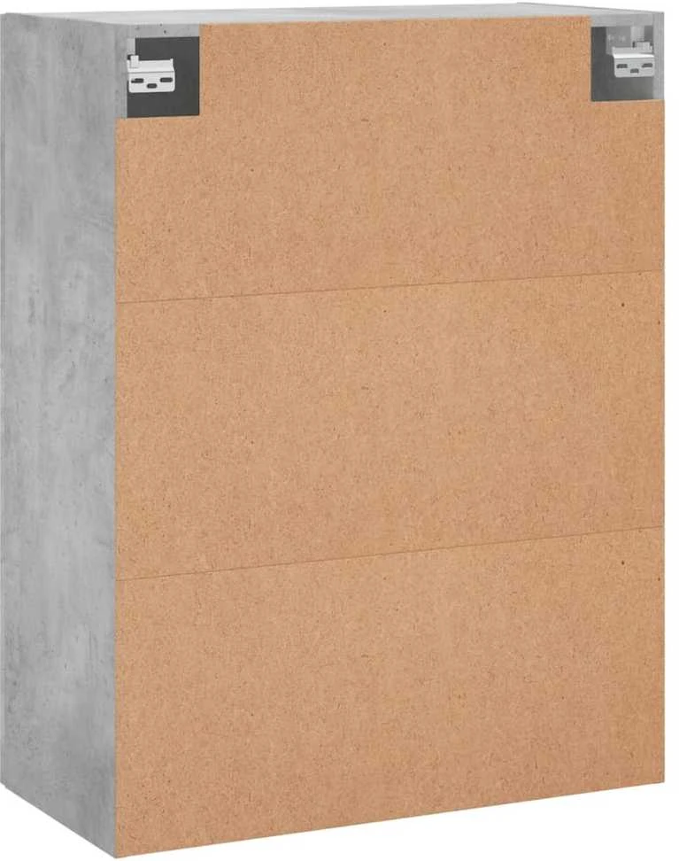 Prie sienos montuojamos spintelės, 2vnt., betono, 69,5x34x90cm