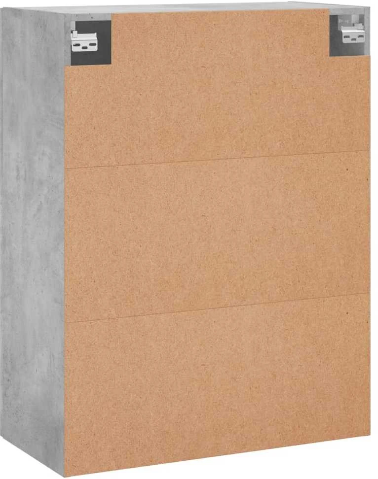 Prie sienos montuojamos spintelės, 2vnt., betono, 69,5x34x90cm