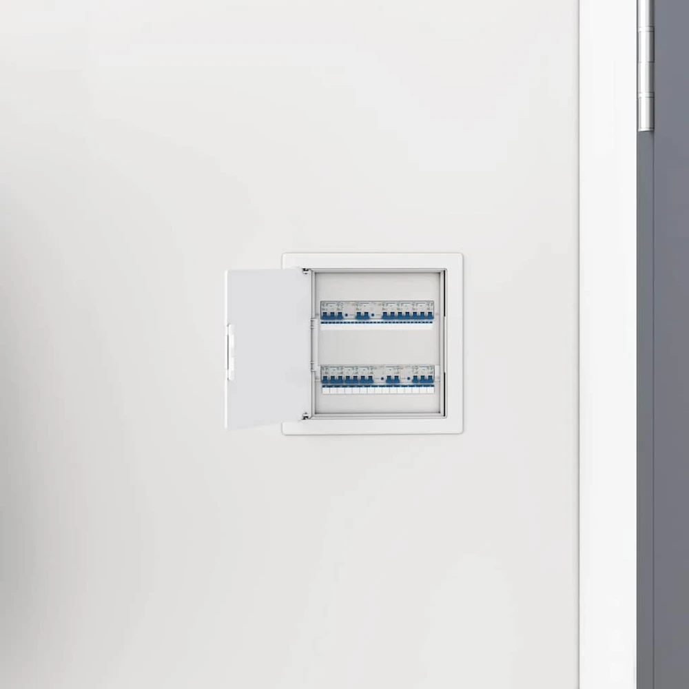 Prieigos panelės 2 vnt. Balta 15 x 15 cm ABS plastikas