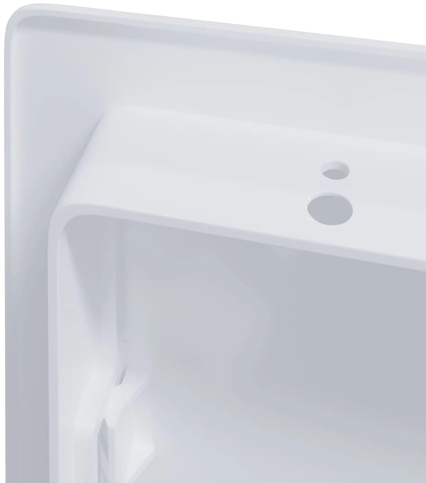 Prieigos panelės 2 vnt. Balta 15 x 23 cm ABS plastikas