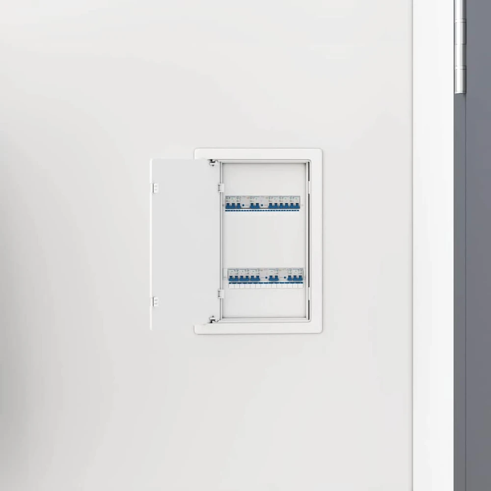 Prieigos panelės 2 vnt. Balta 15 x 23 cm ABS plastikas