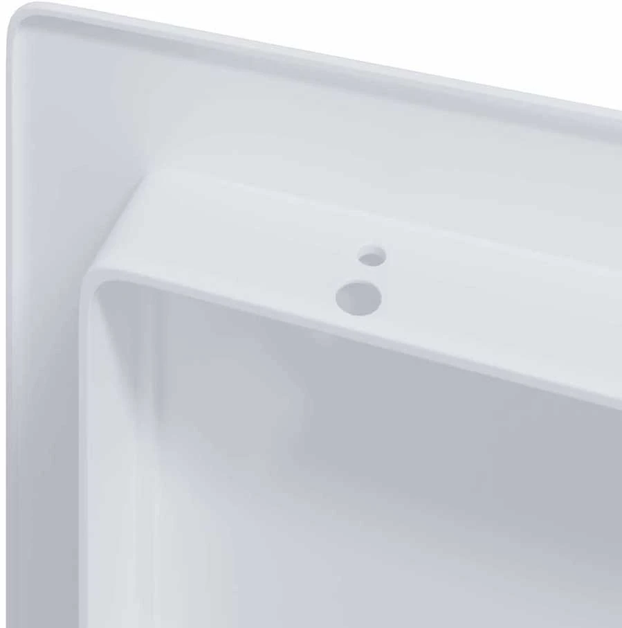 Prieigos panelės 2 vnt. Balta 20 x 20 cm ABS plastikas