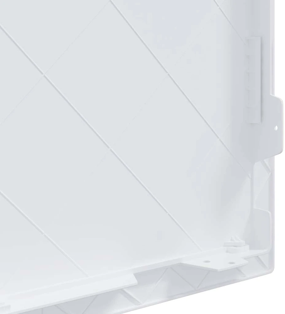 Prieigos panelės Balta 40 x 40 cm ABS plastikas