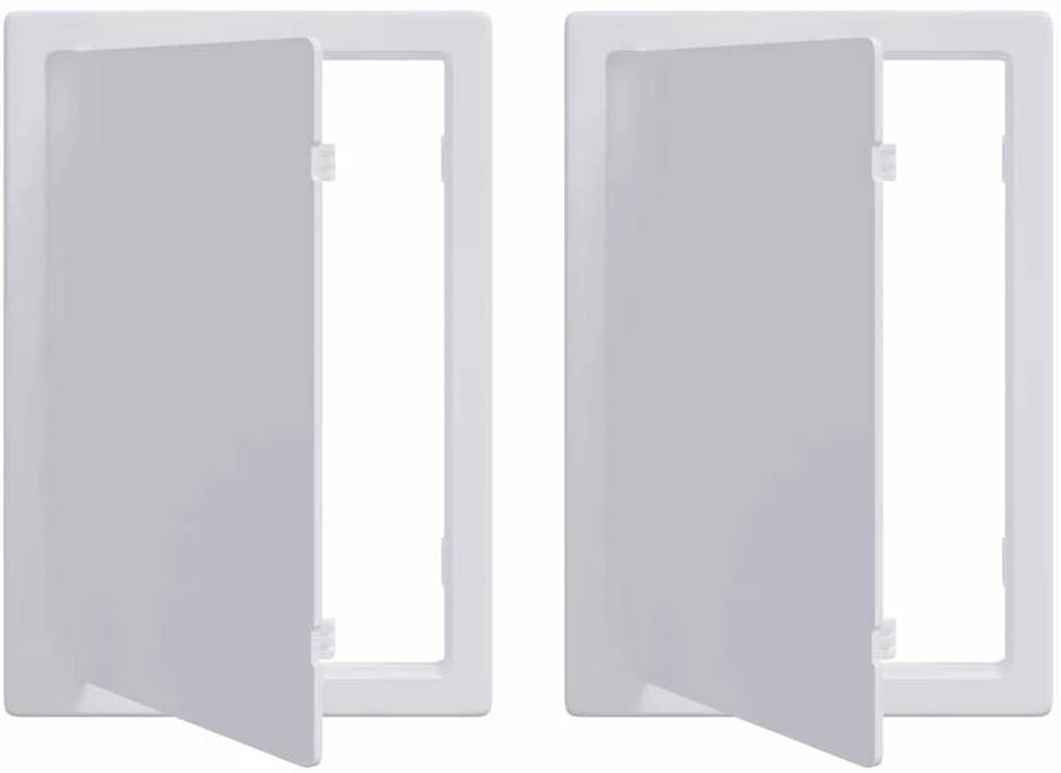 Prieigos panelės 2 vnt. Balta 15 x 23 cm ABS plastikas