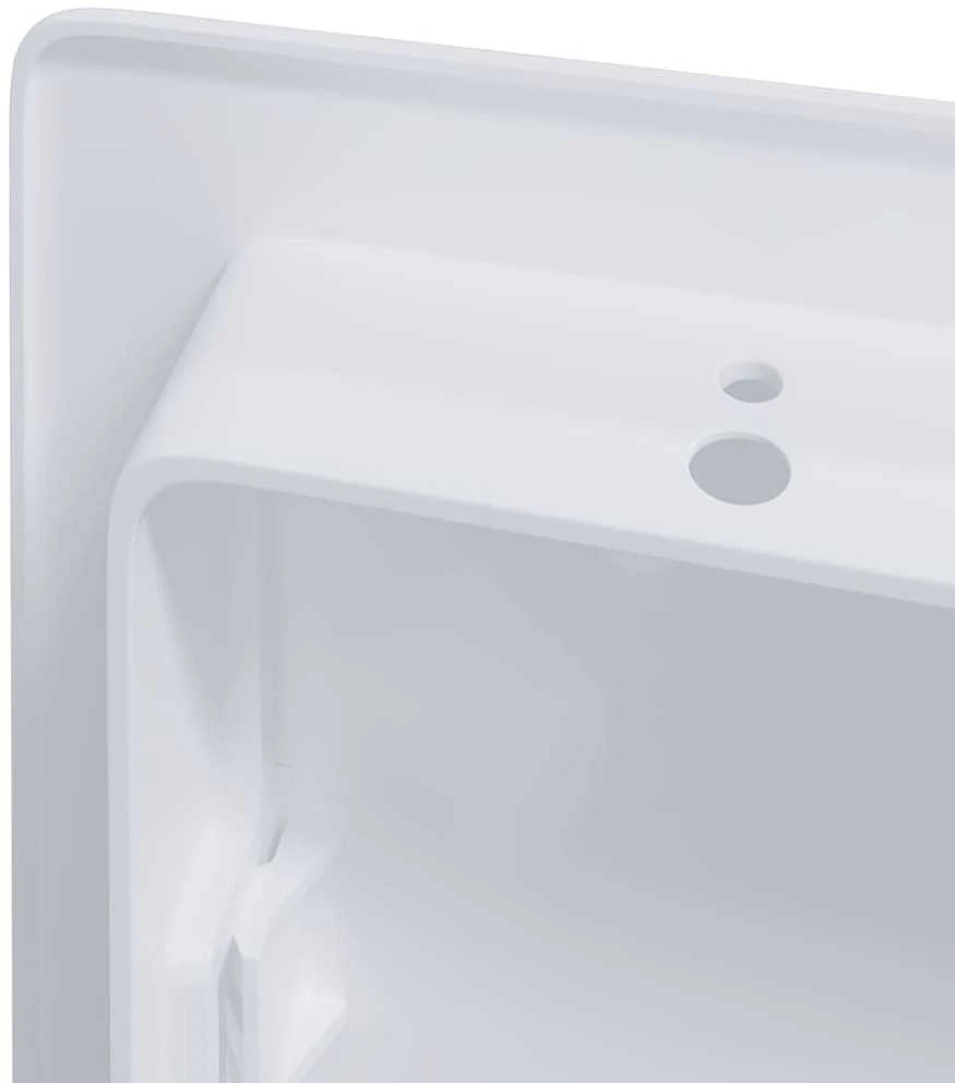 Prieigos panelės 2 vnt. Balta 15 x 23 cm ABS plastikas