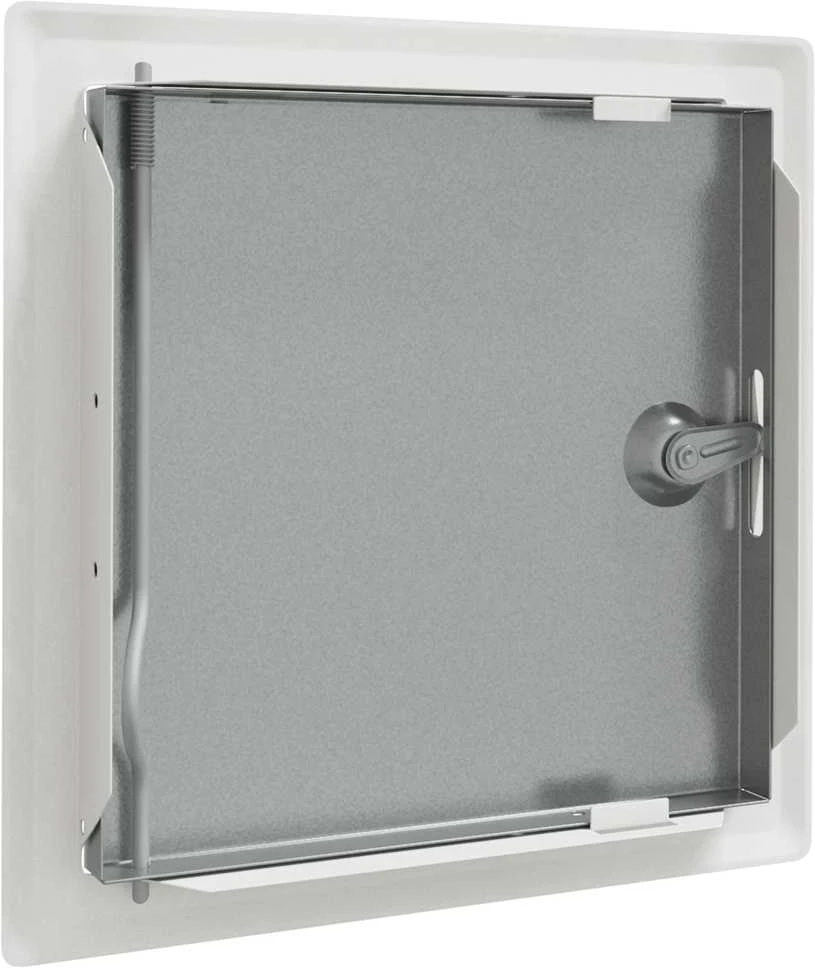 Prieigos skydas 2 vnt. Balta 23 x 23 x 3 cm Plienas