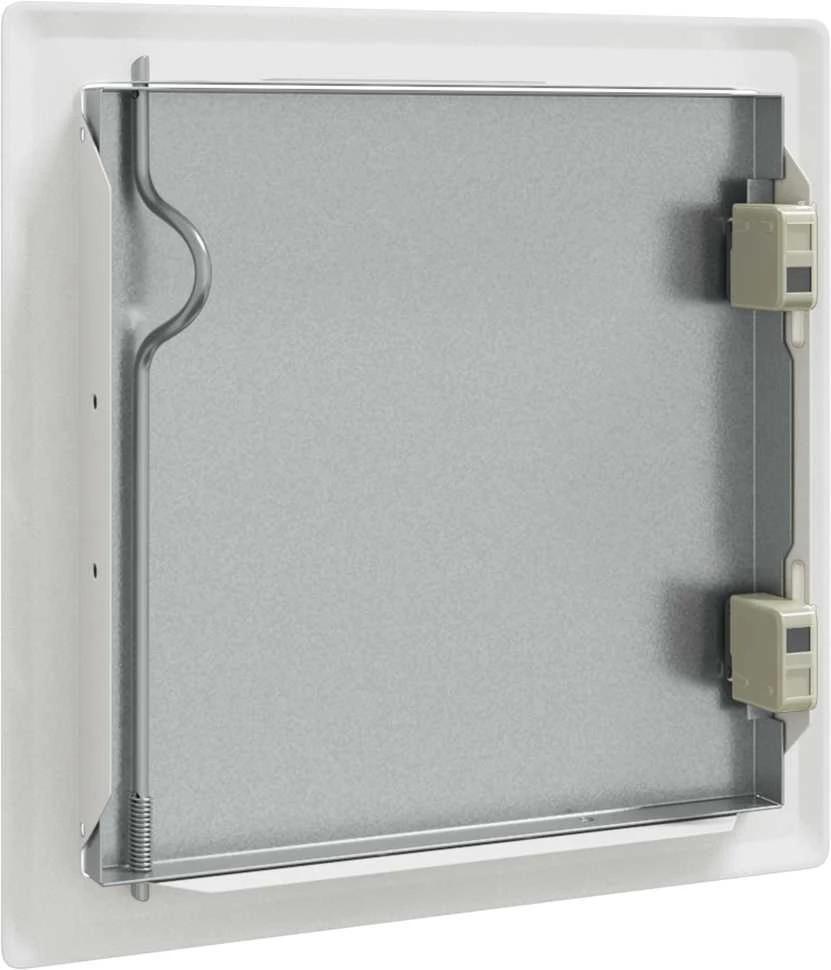 Prieigos skydas 2 vnt. Balta 23 x 23 x 3 cm Plienas