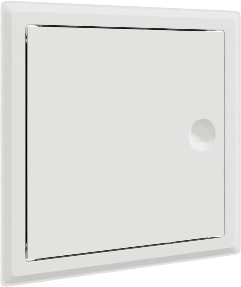 Prieigos skydas 2 vnt. Balta 23 x 23 x 3 cm Plienas