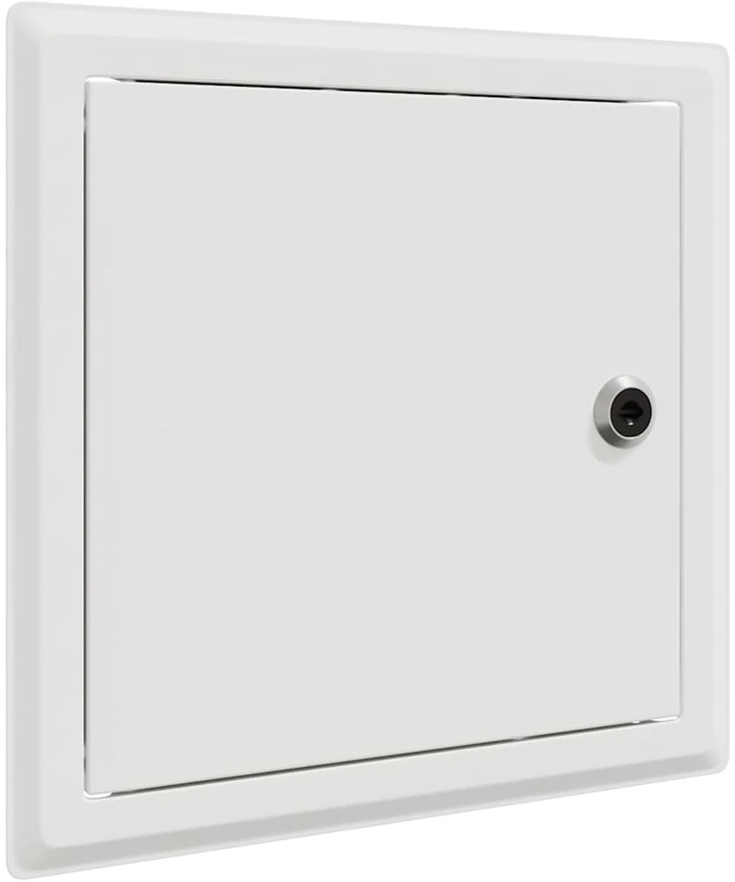 Prieigos skydas 2 vnt. Balta 23 x 23 x 3 cm Plienas