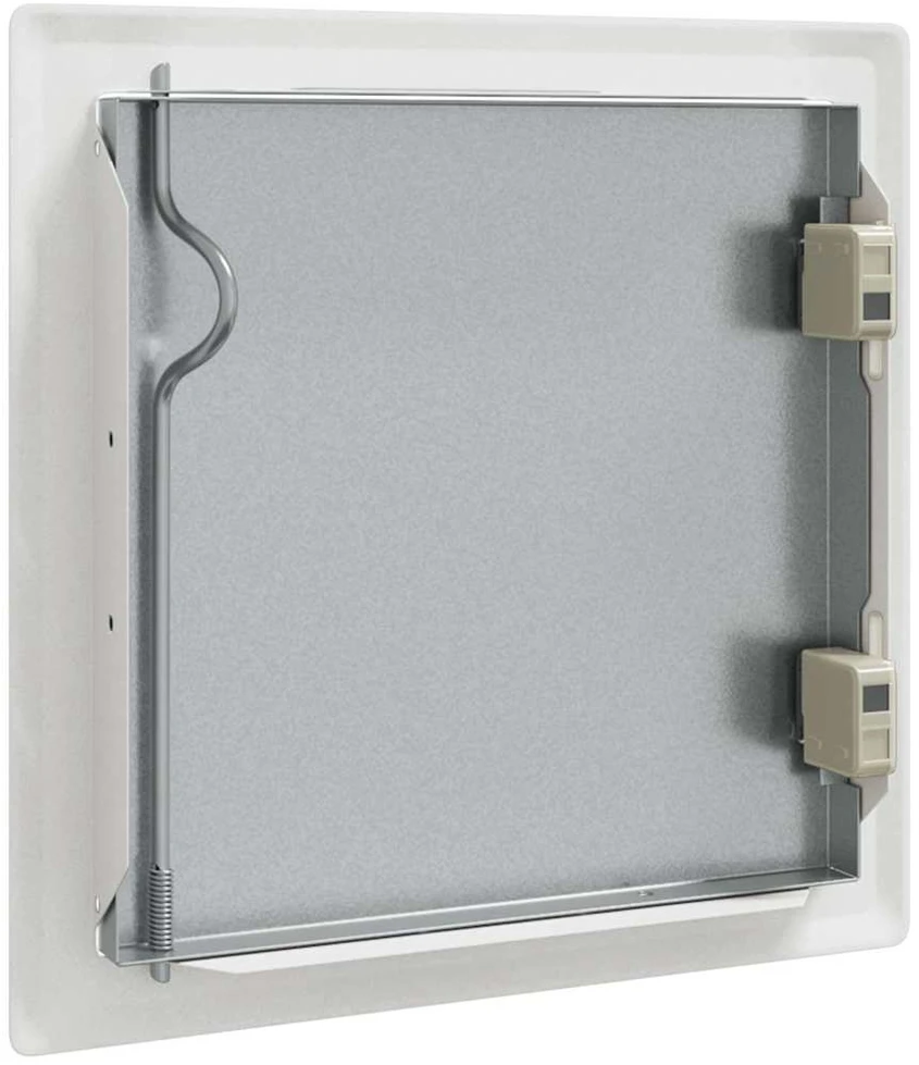 Prieigos skydas 2 vnt. Balta 23 x 23 x 3 cm Plienas