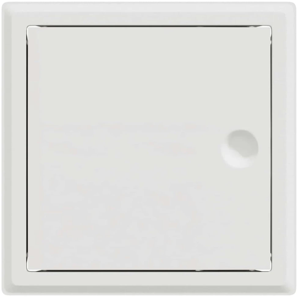 Prieigos skydas 2 vnt. Balta 23 x 23 x 3 cm Plienas