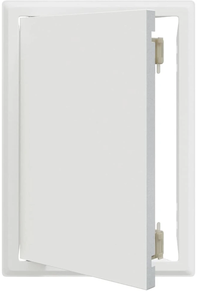 Prieigos skydas Balta 33 x 23 x 3 cm Plienas