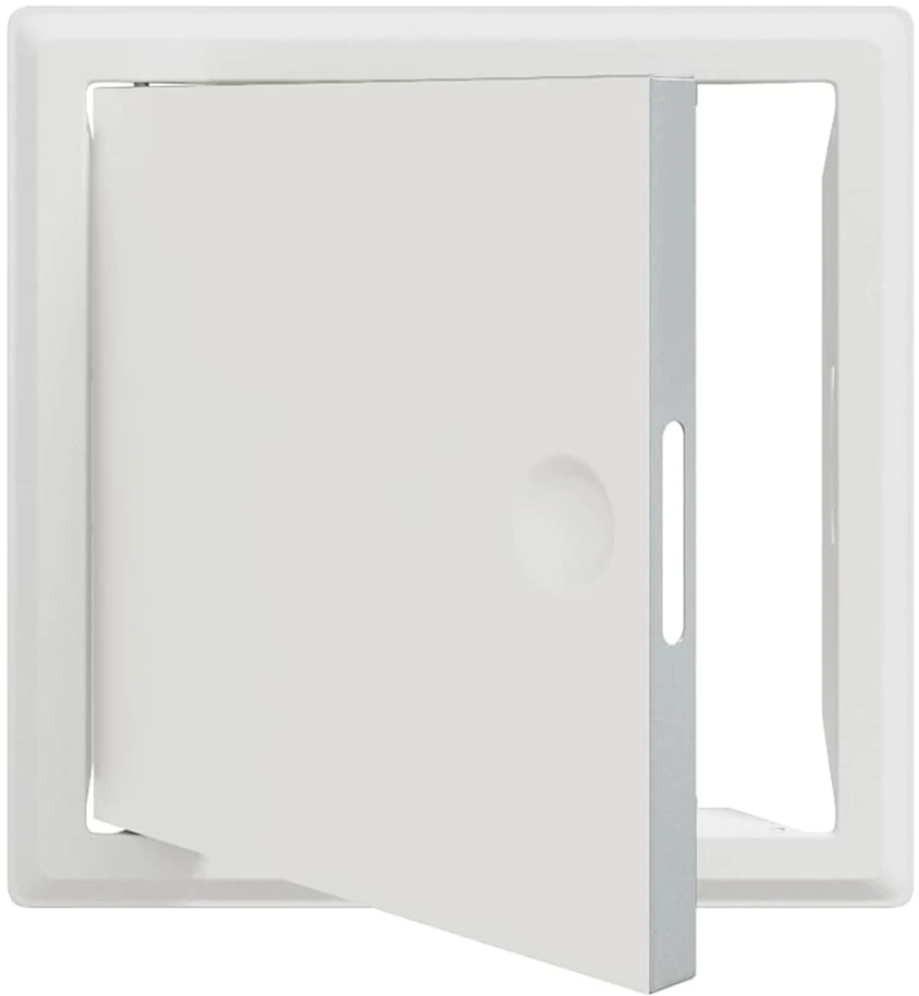 Prieigos skydas Balta 33 x 33 x 3 cm Plienas