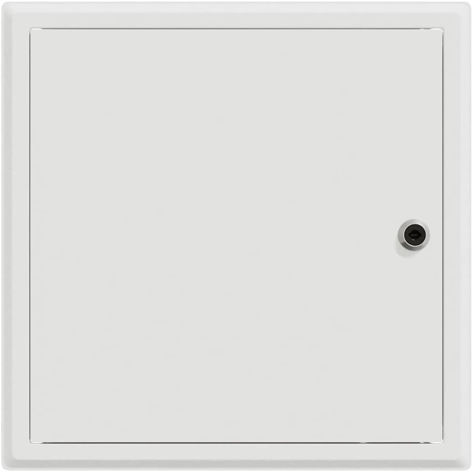 Prieigos skydas Balta 33 x 33 x 3 cm Plienas