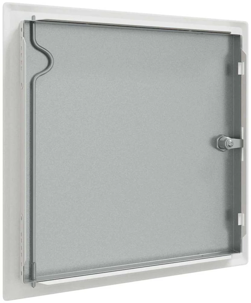 Prieigos skydas Balta 33 x 33 x 3 cm Plienas