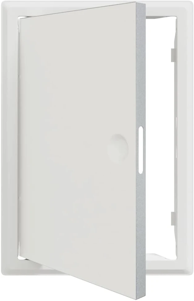 Prieigos skydas Balta 33,5 x 23 x 3 cm Plienas