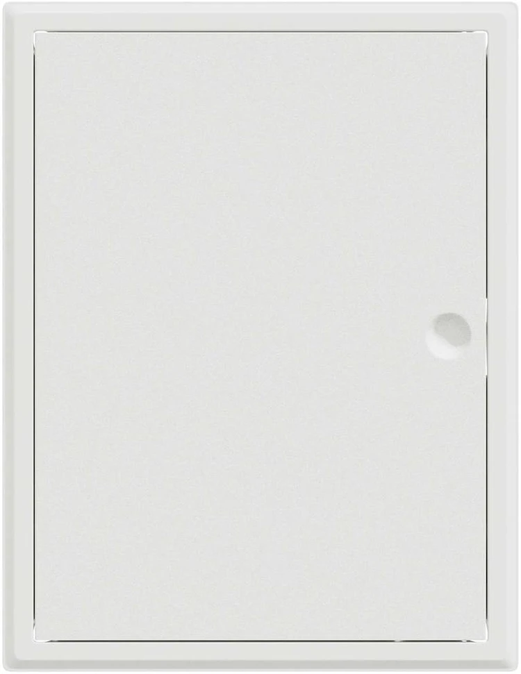 Prieigos skydas Balta 43 x 33 x 3 cm Plienas
