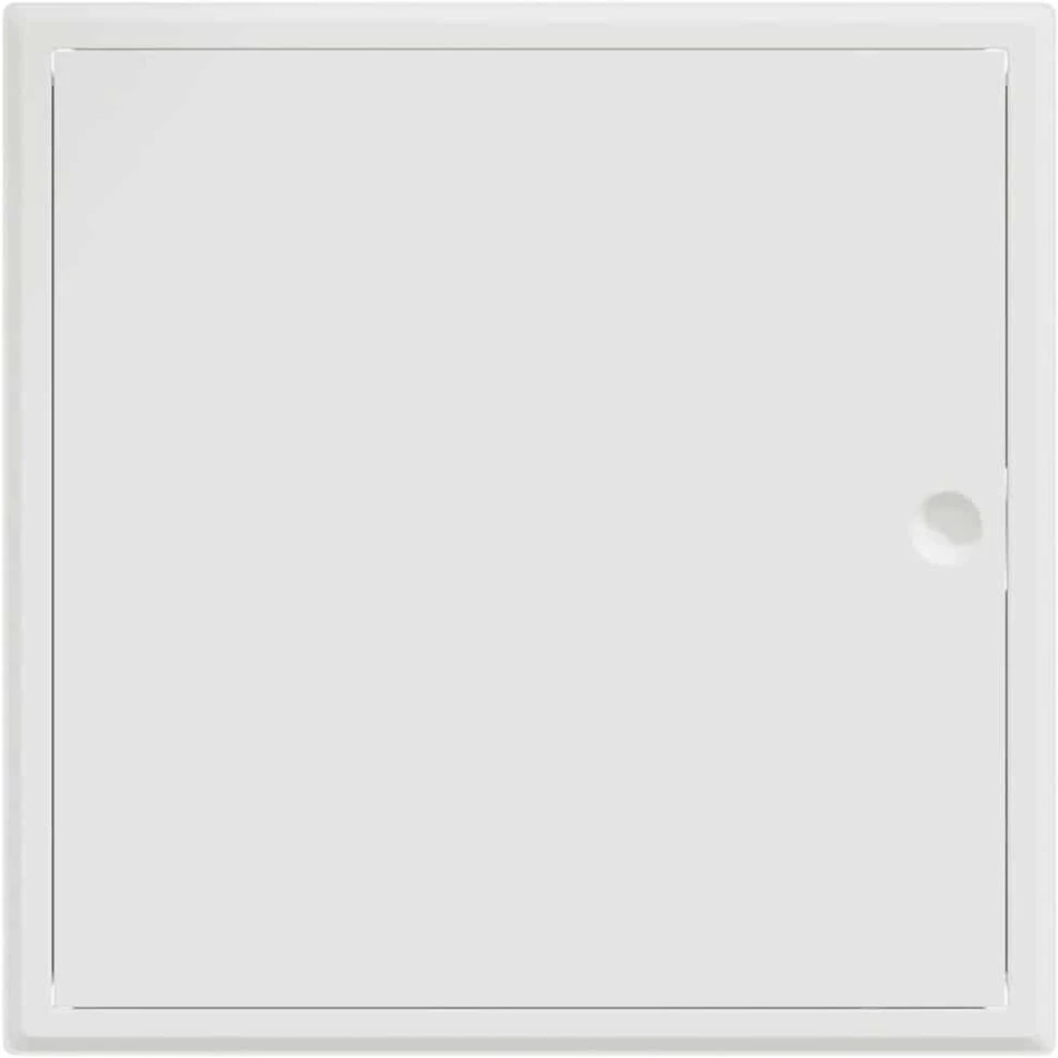 Prieigos skydas Balta 43 x 43 x 3 cm Plienas