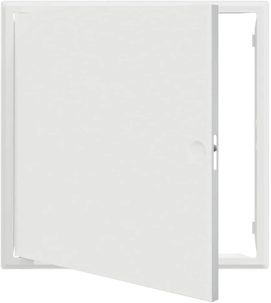 Prieigos skydas Balta 43 x 43 x 3 cm Plienas