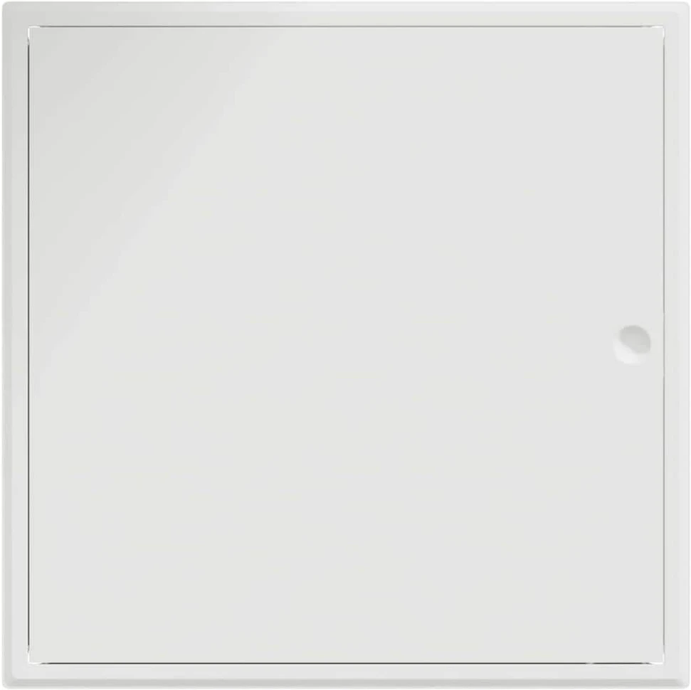 Prieigos skydas Balta 53 x 53 x 3 cm Plienas
