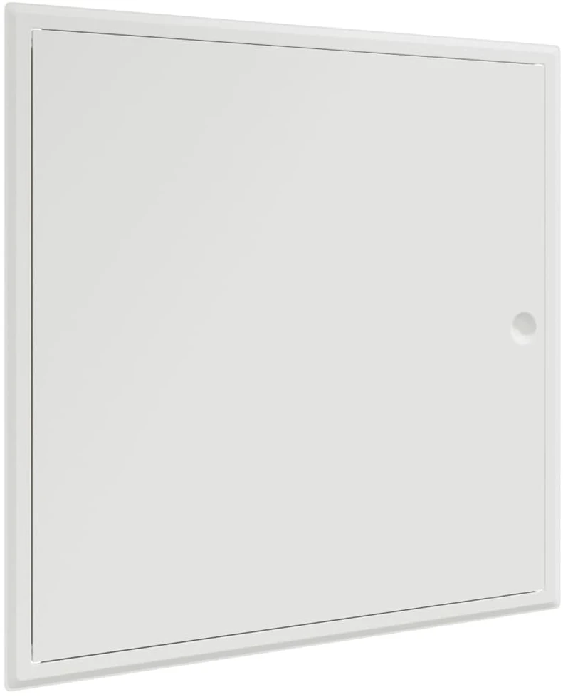Prieigos skydas Balta 53 x 53 x 3 cm Plienas