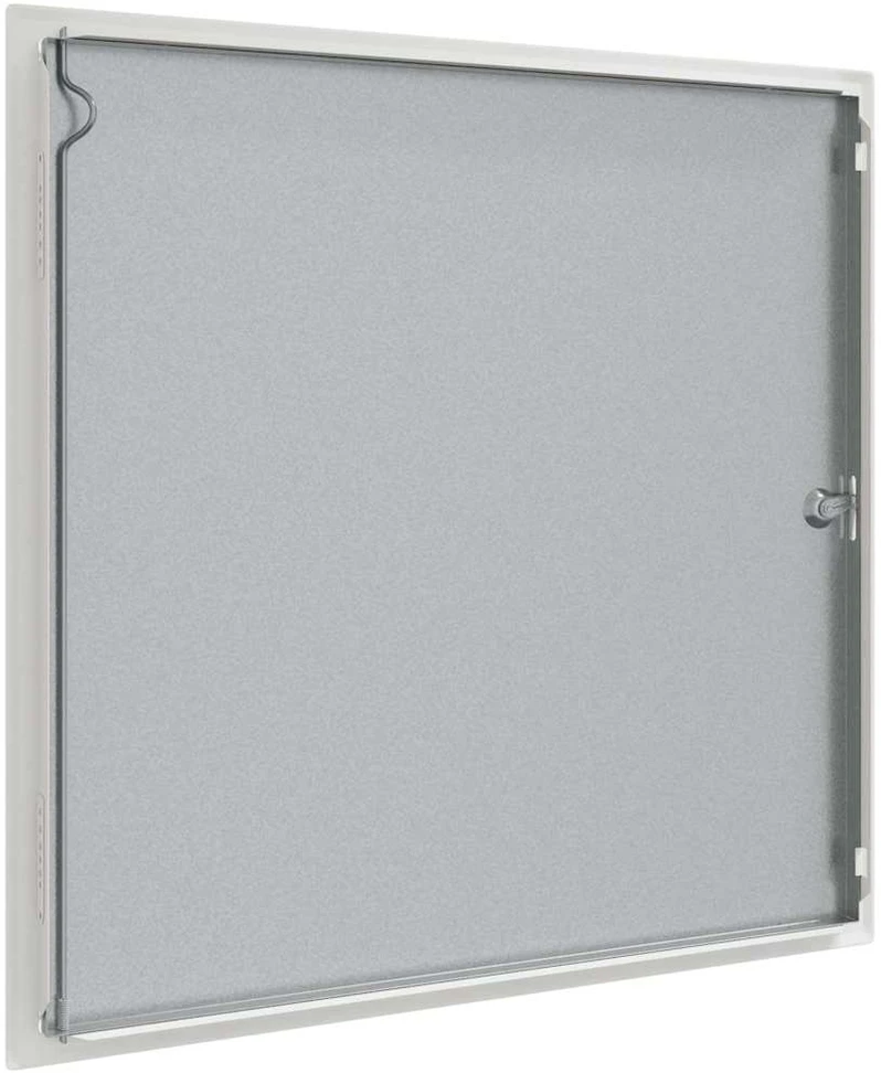 Prieigos skydas Balta 63 x 63 x 3 cm Plienas