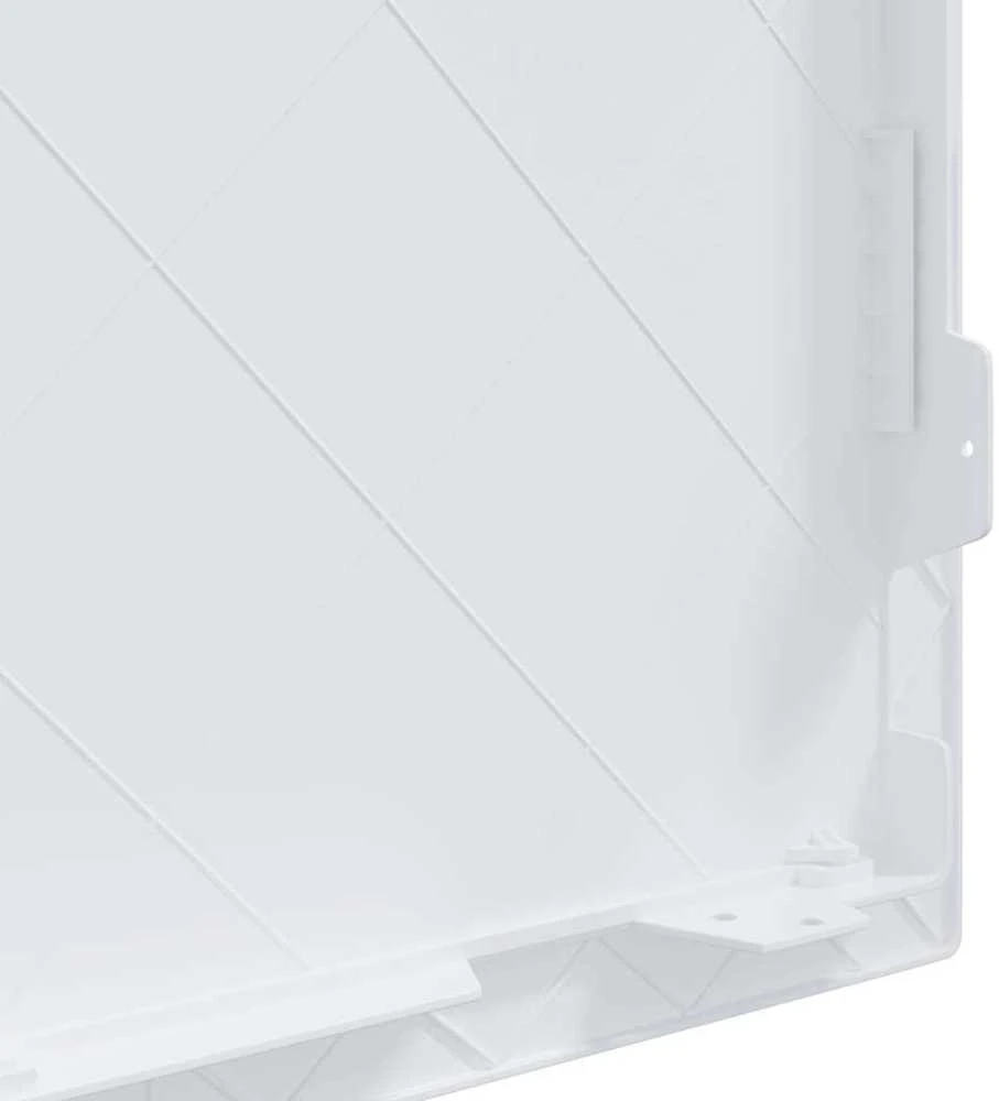 Prieigos panelės Balta 40 x 40 cm ABS plastikas