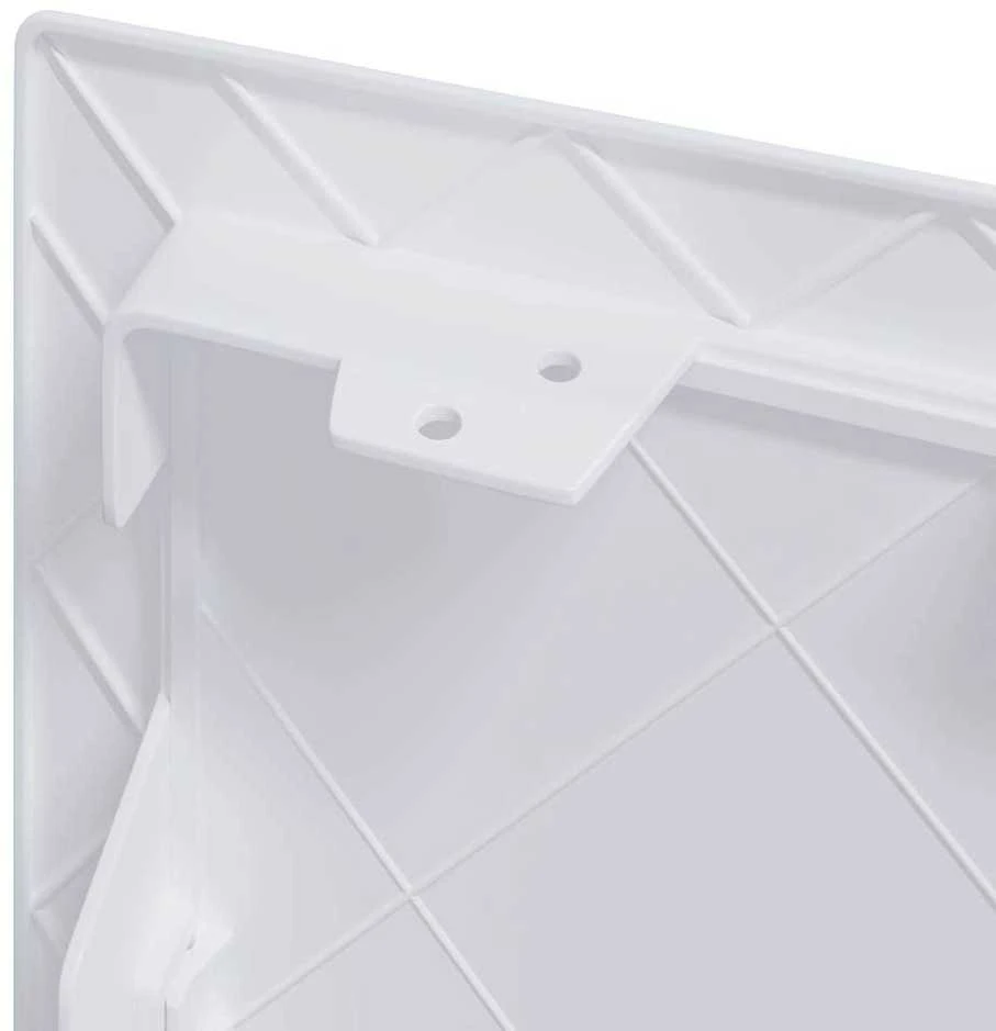 Prieigos panelės Balta 40 x 40 cm ABS plastikas