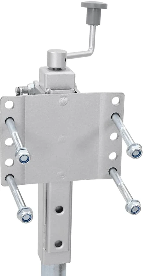 Priekabos domkratas, 12 V, 550 W, aliuminis