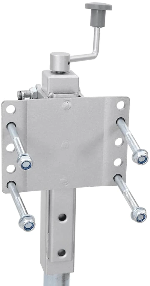 Priekabos domkratas, 12 V, 550 W, aliuminis