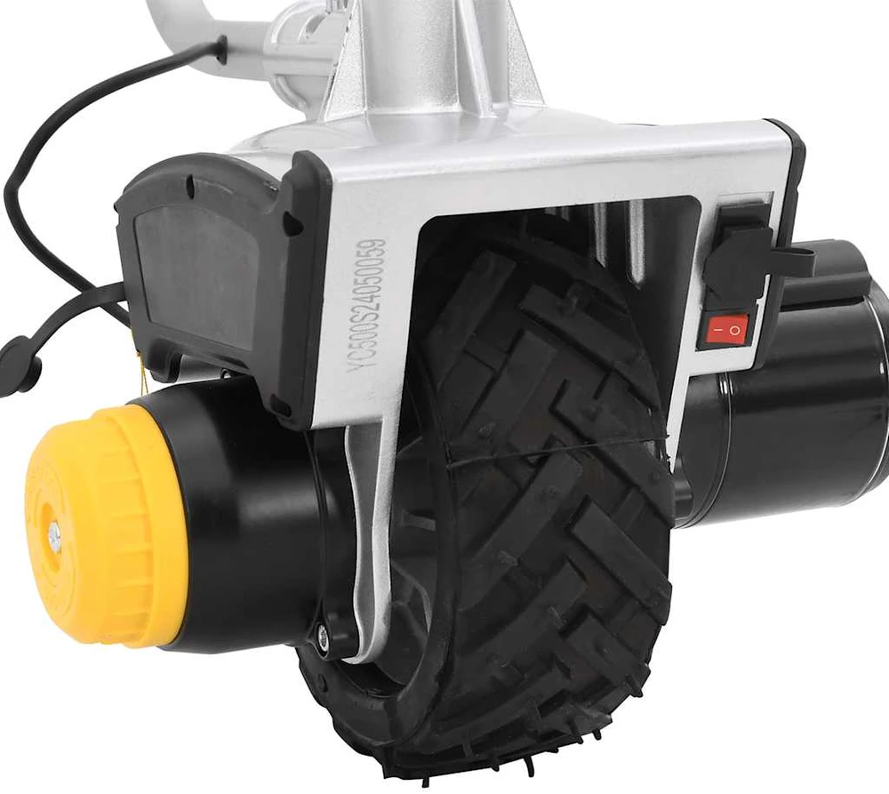 Priekabos domkratas, 12 V, 550 W, aliuminis